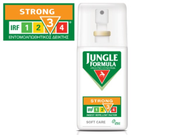 OMEGA PHARMA JUNGLE FORMULA Strong Care Spray με IRF3 75ml