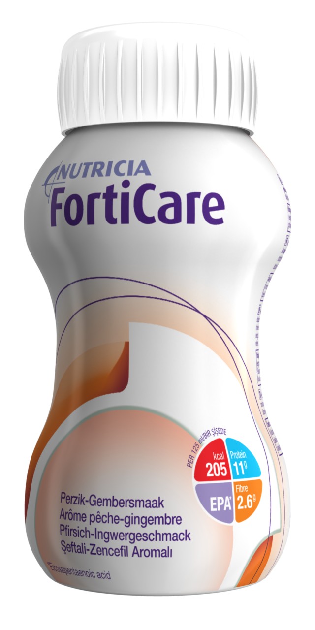 NUTRICIA FORTICARE Πορτοκ-Λεμόνι 4χ125ml