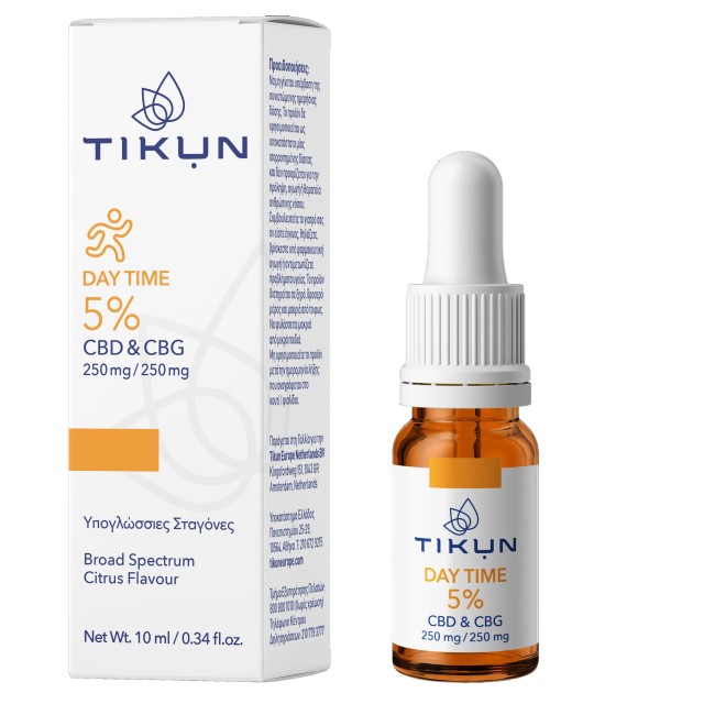 Tikun Day Time 5% CBD & CBG 250mg/250mg 10ml