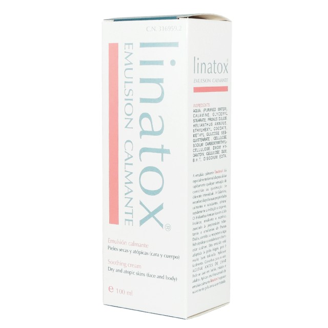 Linatox Καταπραυντικό Γαλάκτωμα Σώματος 100ml