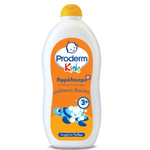 Proderm Kids Αφρόλουτρο με Ροδάκινο-Βανίλια 750ml