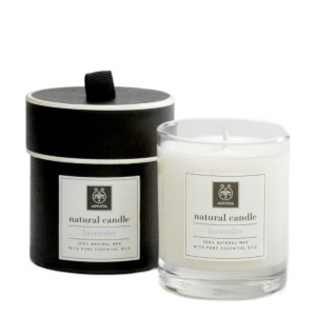 APIVITA NATURAL CANDLE με λεβάντα 235g