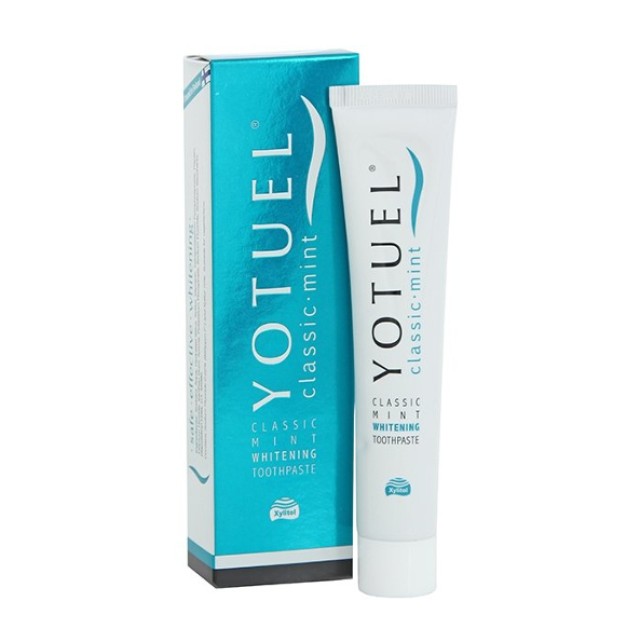 Yotuel Classic Mint Whitening Λευκαντική Οδοντόκρεμα με Γεύση Μέντας 50ml