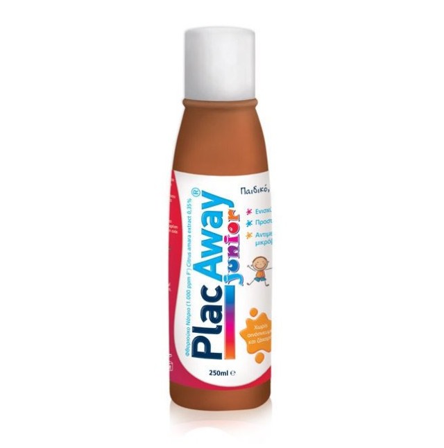 Omega Pharm PLAC AWAY JUNIOR MOUTHWASH 250ML