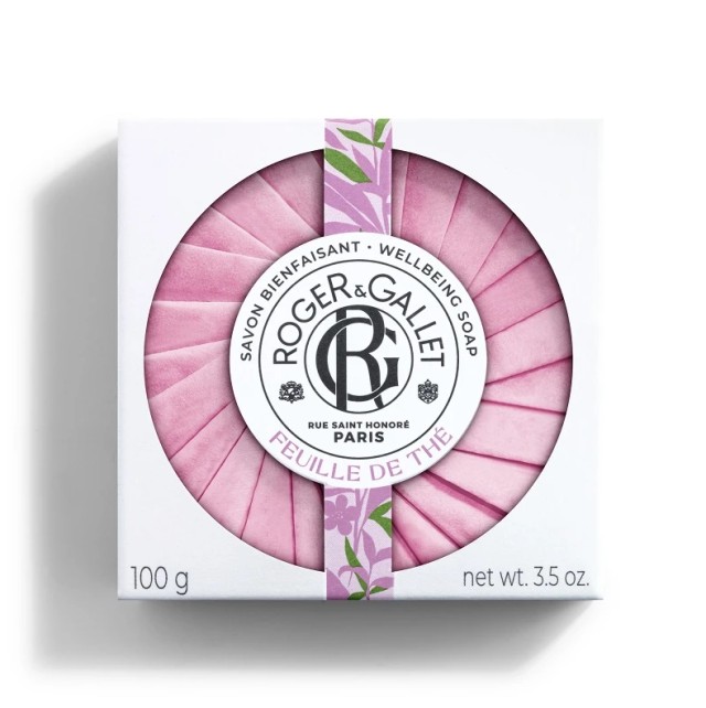 Roger & Gallet Feuille De The Savon Bienfaisants 100g