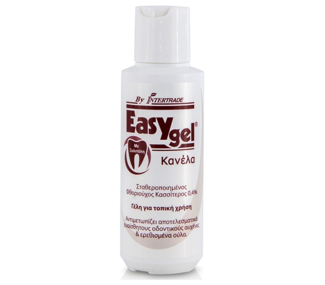 EASY GEL Cinnamon Στοματική Γέλη με γεύση Κανέλλα 120gr