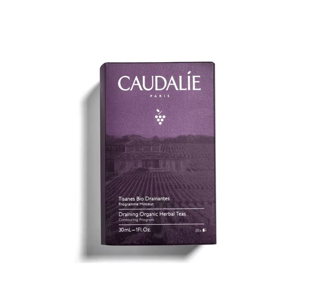 Caudalie Draining Organic Herbal Teas 30gr 20 sachets