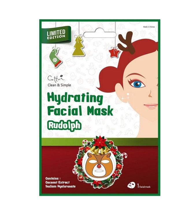 Vican Cettua Clean & Simple Hydrating Facial Mask Rudolph 1τμχ