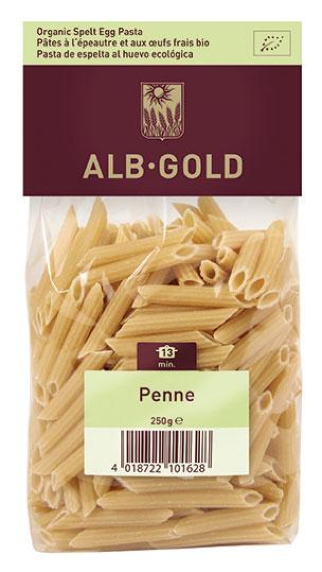 ALB-GOLD Bio Dinkel Spelt Egg Penne Organic 250gr