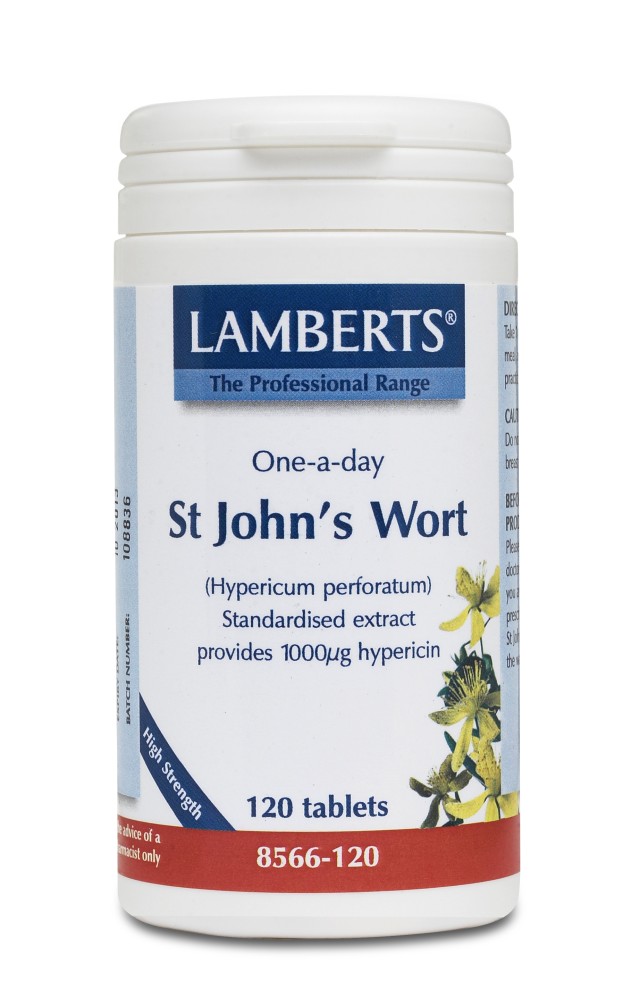 LAMBERTS ST JOHN'S WORT 1700MG 120TABS