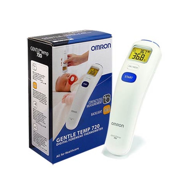 Omron Gentle Temp 720 Ψηφιακό Θερμόμετρο Μετώπου 1τμχ