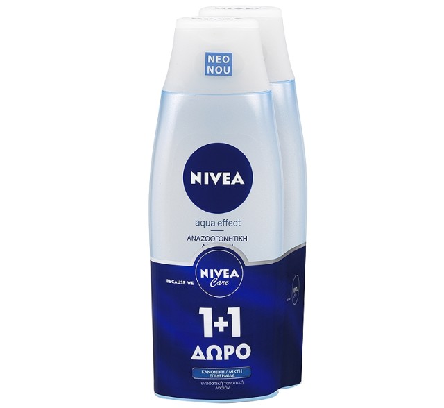 NIVEA Ενυδατική Τονωτική Λοσιόν Κ/Μ 200ml 1+1 ΔΩΡΟ