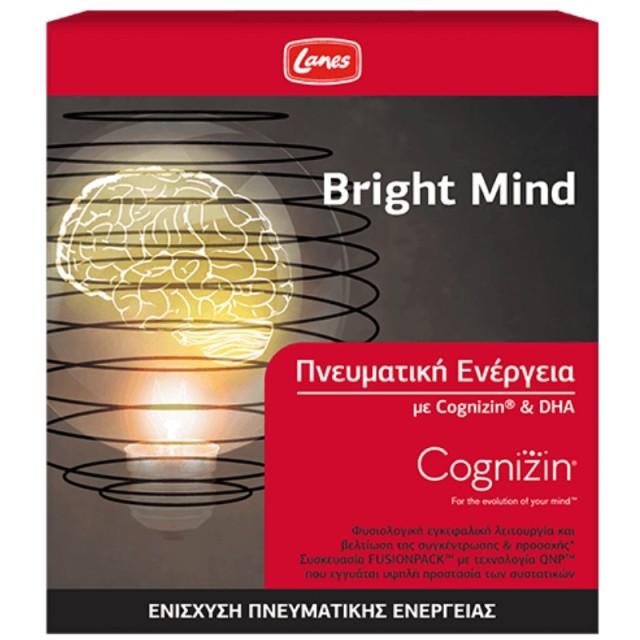 Lanes Bright Mind για την Ενίσχυση της Πνευματικής Ενέργειας 10x10ml