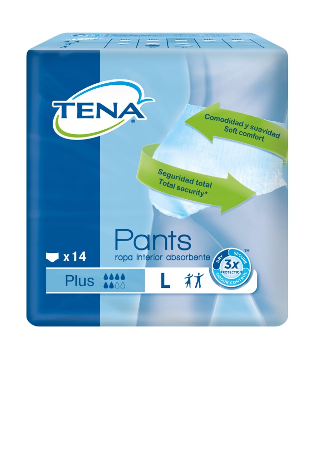 Tena Pants Plus Large Πάνα - Εσώρουχο μιας Χρήσης 14τμχ