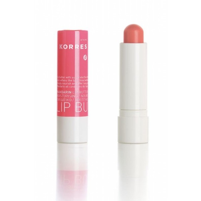 KORRES LIP BUTTER STICK MANDARIN SPF 15_PEACH