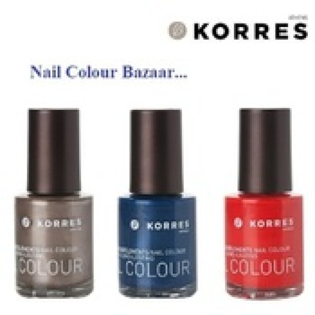 Korres Nail Colour Bazaar 3 x 10ml