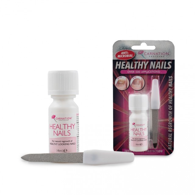 Vican Carnation Healthy Nails & Λίμα Νυχιών 14ml