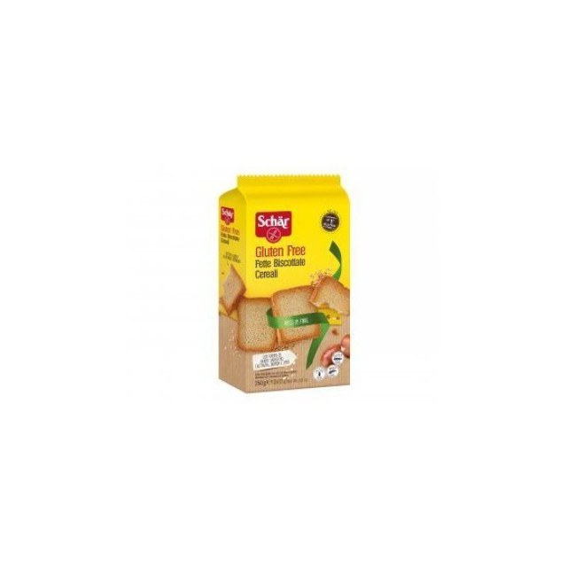 Schar Fette Biscottate Cereali Φρυγανιές Ολικής Άλεσης 250gr