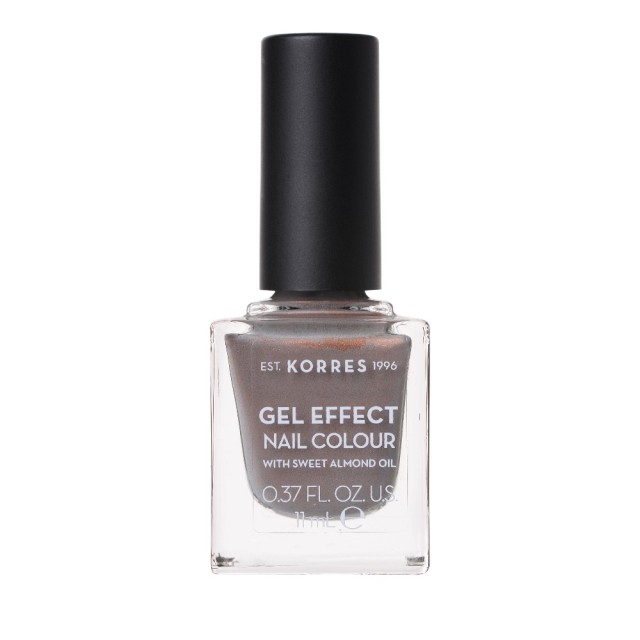 Korres Gel Effect Nail Colour No.70 Holographic Ash Βερνίκι Νυχιών, 11ml