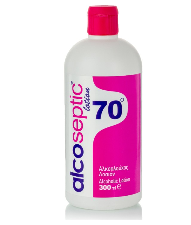 Asepta Alcoseptic Lotion 70o Αλκοολούχος Λοσιόν 300ml