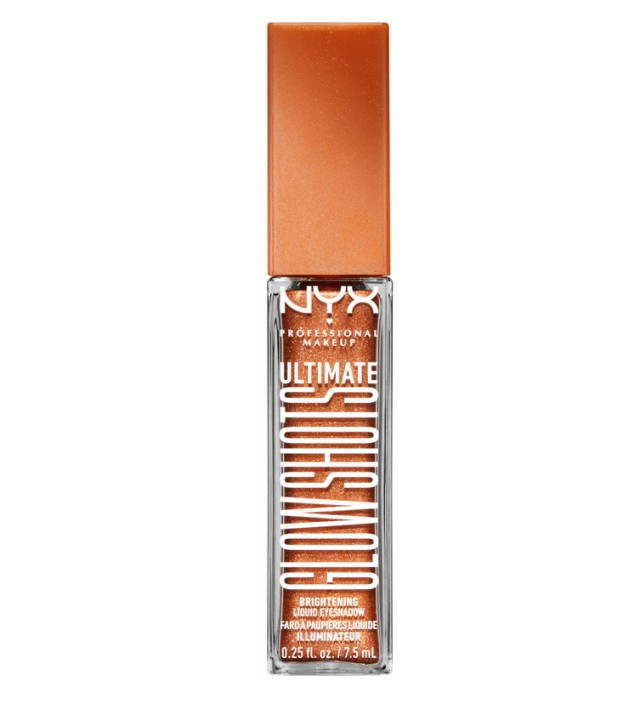 Nyx Professional Makeup Ultimate Glow Shots Liquid Eyeshadow 10 Wow Cacao 7.5ml