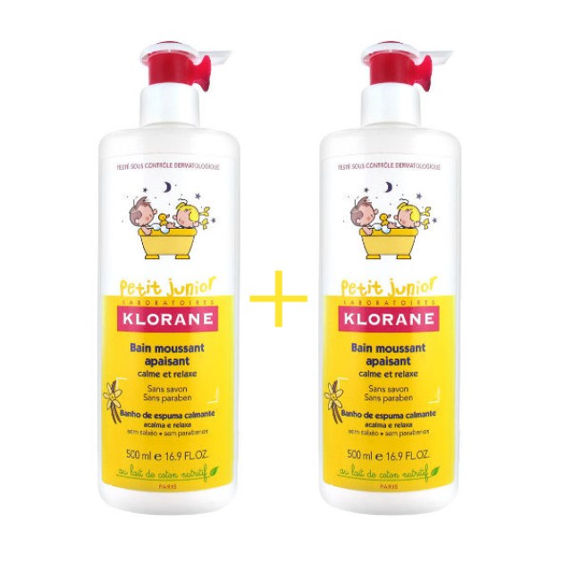 KLORANE PETIT JUNIOR BAIN MOUSSANT 500ml + 500ml