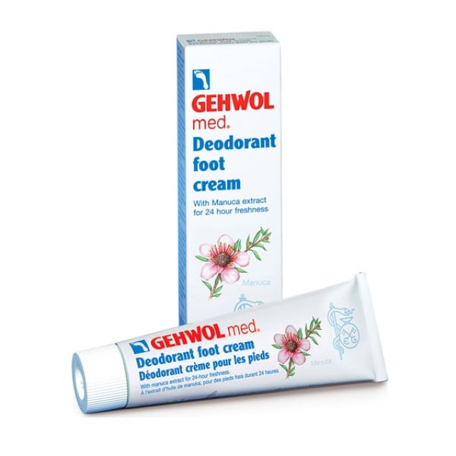 Gehwol Med Deodorant Foot Cream Αποσμητική Κρέμα Ποδιών 125ml